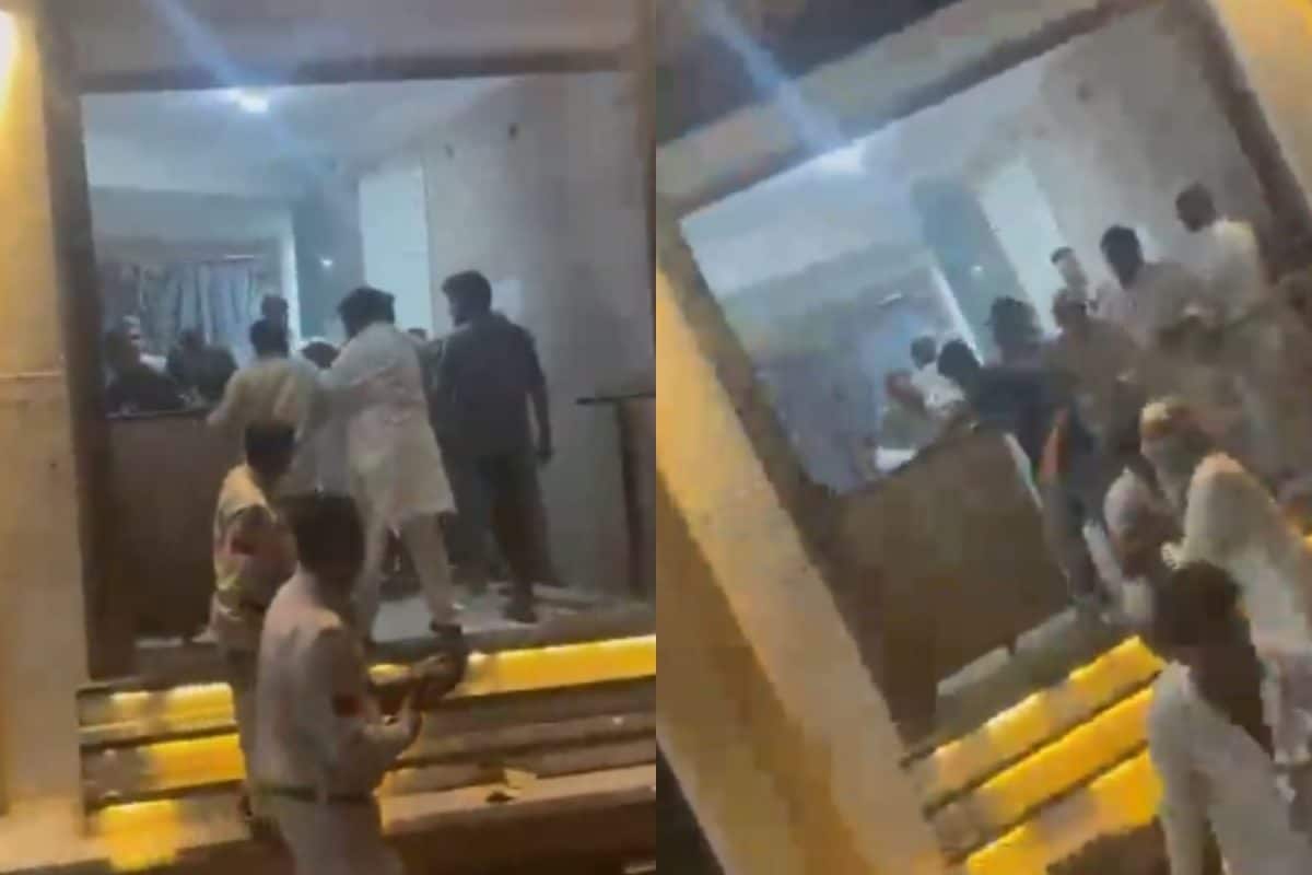 On Cam: Clash Breaks Out During Hanuman Jayanti Procession In MP’s Guna, Stones Hurled