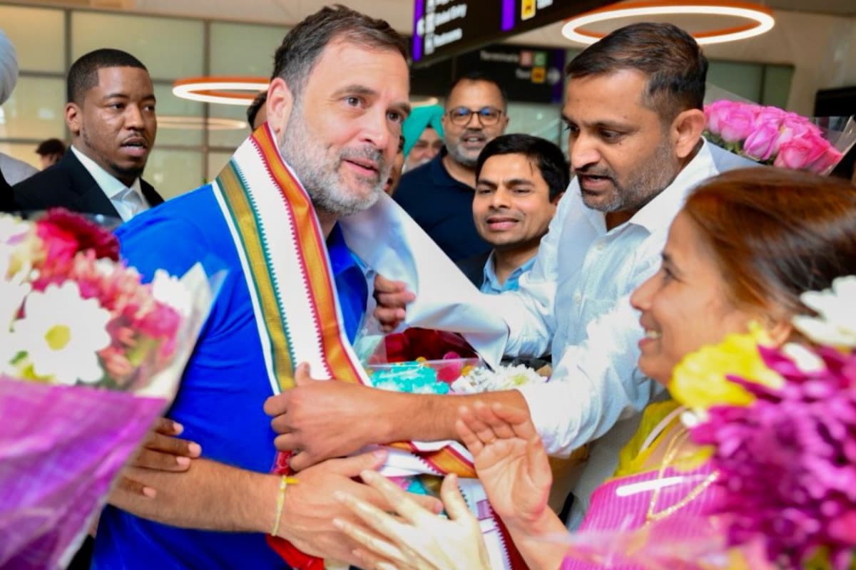 Rahul Gandhi Arrives In US, To Deliver Lecture At Brown University