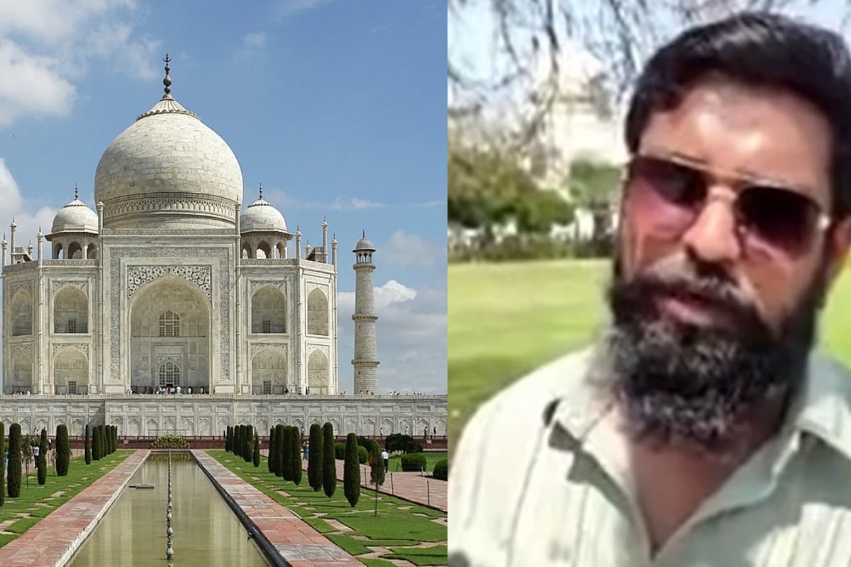 Karni Sena Worker Claims To Offer ‘Gangajal’ Inside Taj Mahal, Sparks Row | Watch