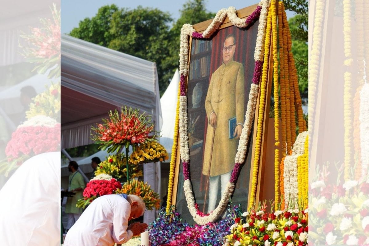 PM Modi, President Murmu, Oppn Leaders Pay Homage To BR Ambedkar On His Birth Anniversary