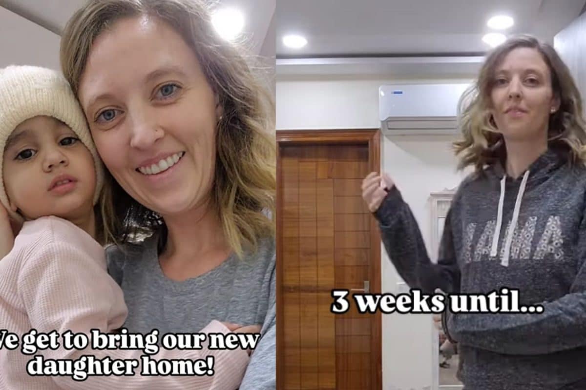 US Couple Residing In India Welcomes Home Adopted Girl With Special Needs