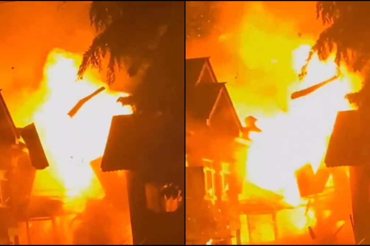 J&K: Homes Of 2 Pakistan-Backed Pahalgam Attackers Destroyed In Blast | Video