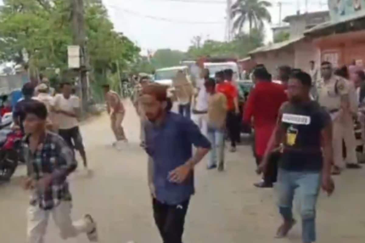 Stone-Pelting, Police Lathi Charge As Protest Over Waqf Act Turns Violent In Assam