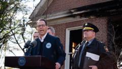 Man arrested after suspected arson attack at Pennsylvania governor’s home