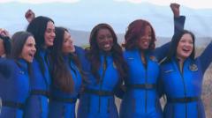 Blue Origin crew safely back on Earth after all-female space flight