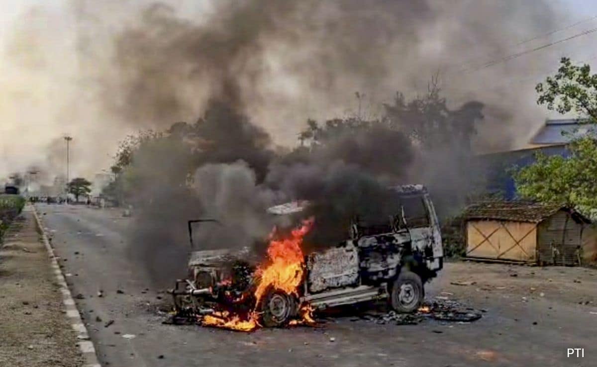 Railway Tracks Blocked As Violence Breaks Out In Bengal Over Waqf Act