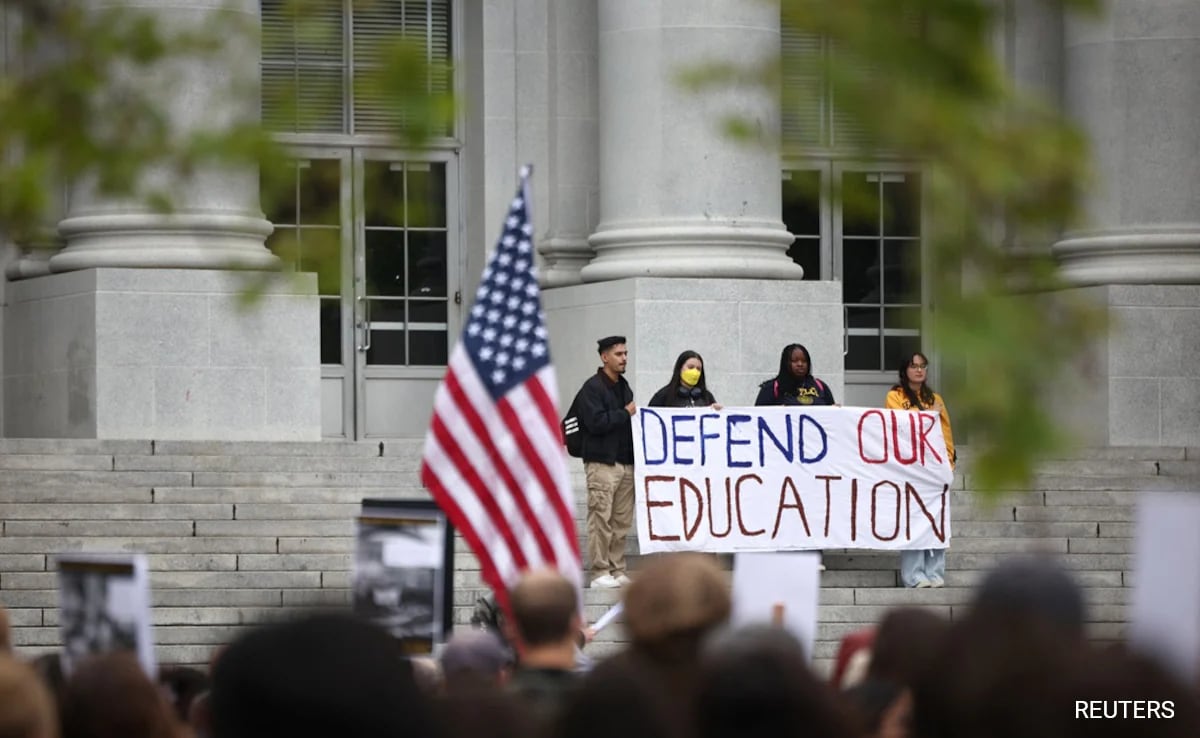 Donald Trump Continues Attacks On Universities, Calls Harvard “A Disgrace”