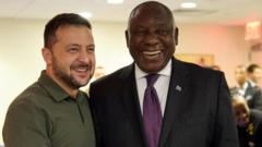 Why South Africa and Ukraine are wooing each other – and what will Trump think?