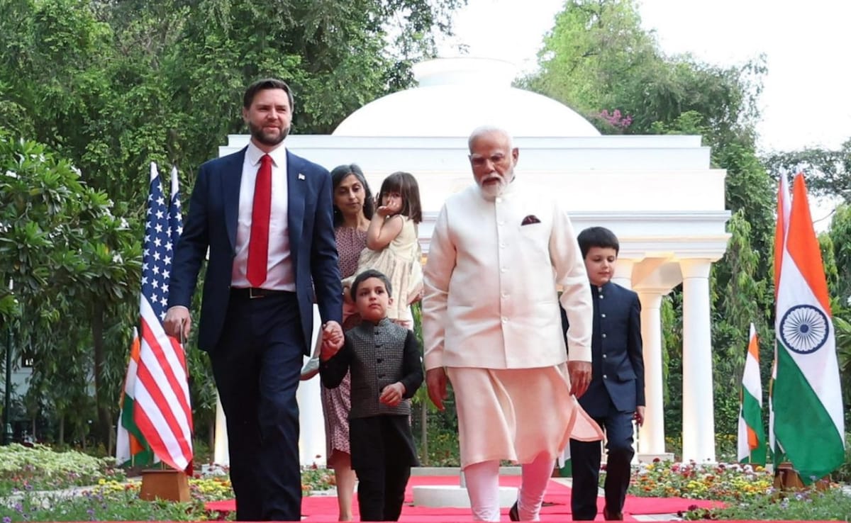 US Vice President JD Vance Meets PM Modi, Talks Focus On Trade Deal