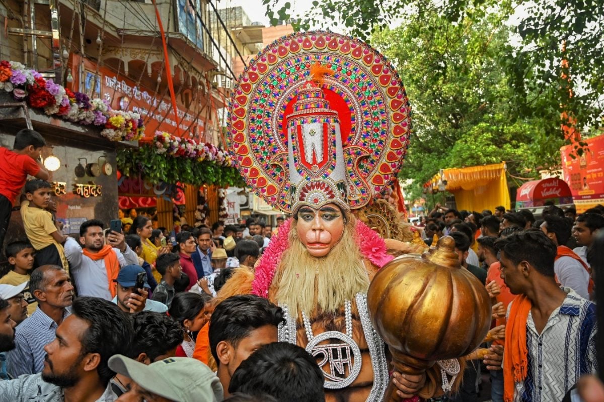 Delhi Police Issues Traffic Advisory Ahead Of Hanuman Jayanti Celebrations