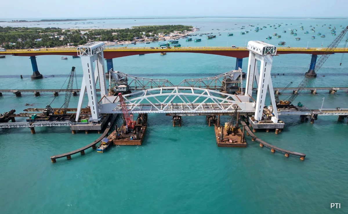 PM Modi Launches New Pamban Bridge, India’s First Vertical-Lift Sea Bridge