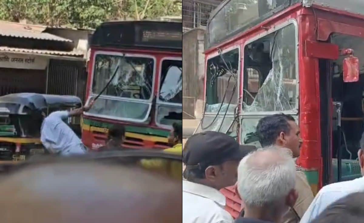 Video: Sword Attack On Bus, Driver Threatened By Angry Teenager In Mumbai