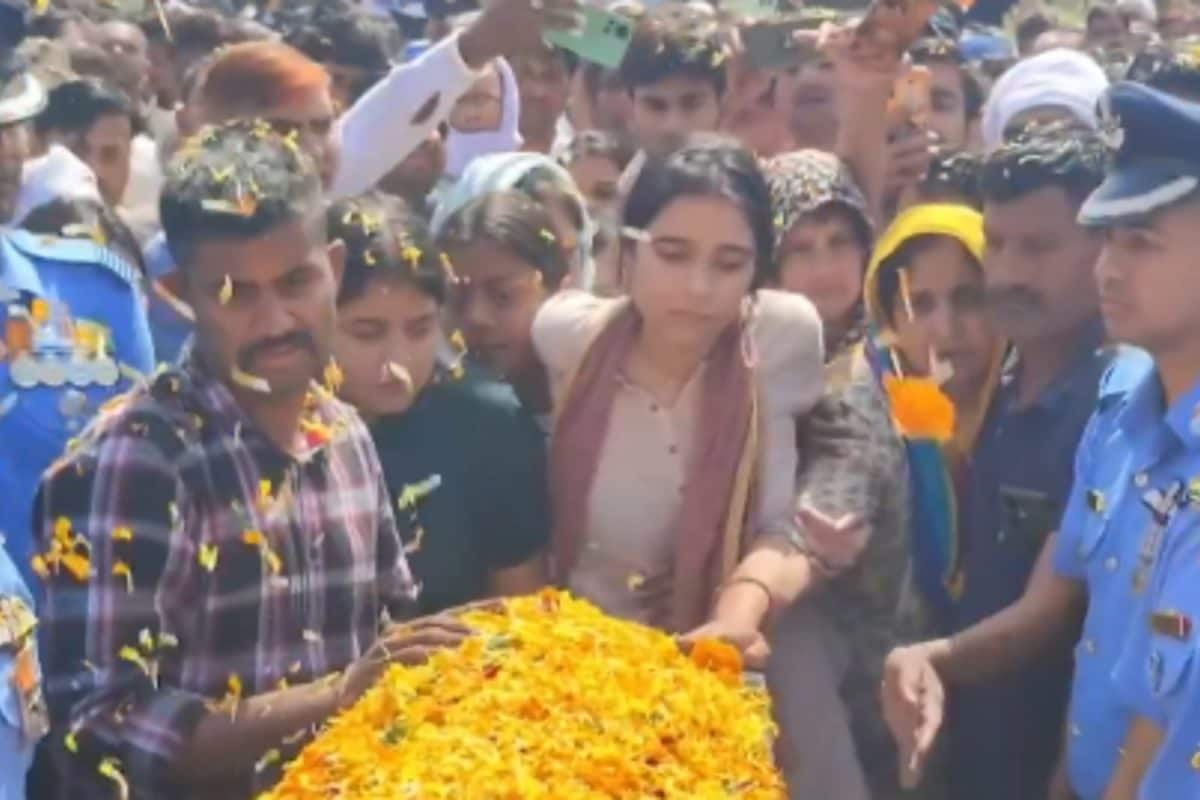 ‘Baby, You Didn’t Come To Take Me’: Fiancee’s Heartbreaking Words At IAF Pilot’s Funeral | Video
