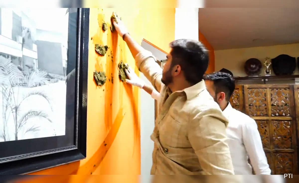 Delhi College Principal’s Office Defaced After Viral Cow Dung Video