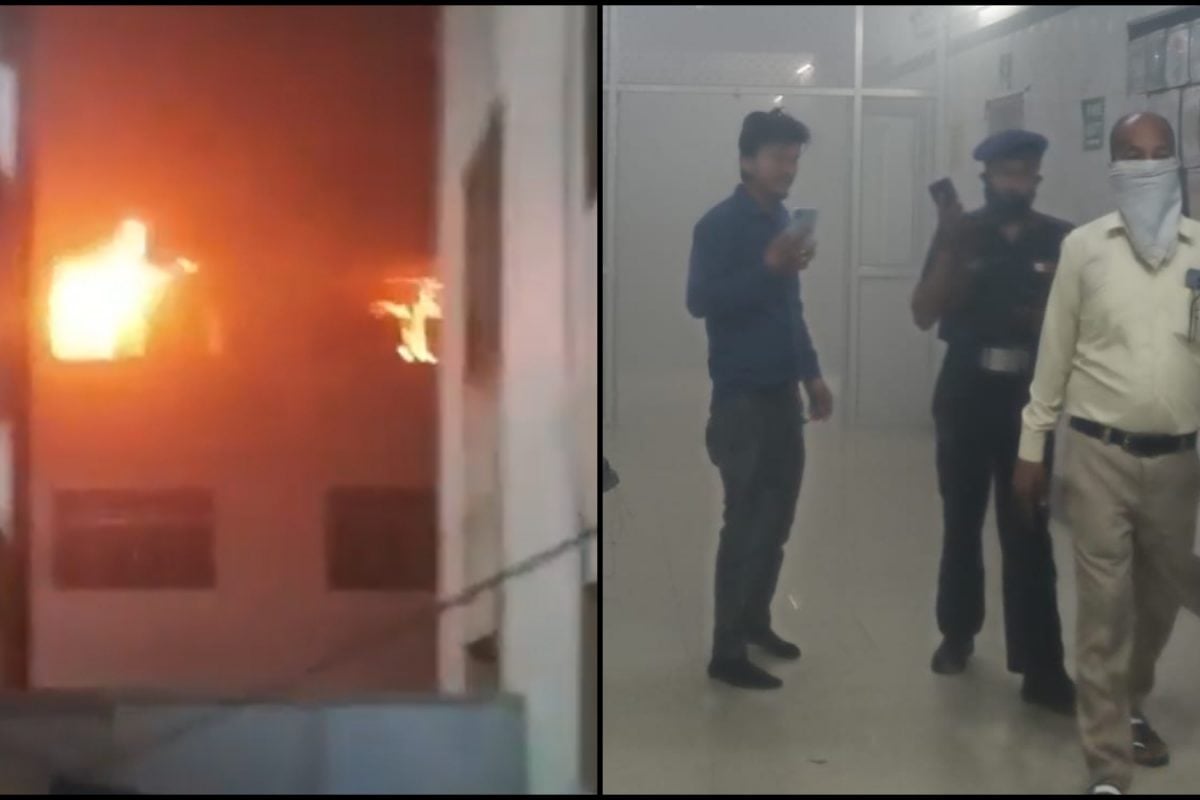 Massive Fire Breaks Out At Lucknow Hospital, Over 200 Patients Evacuated | Video