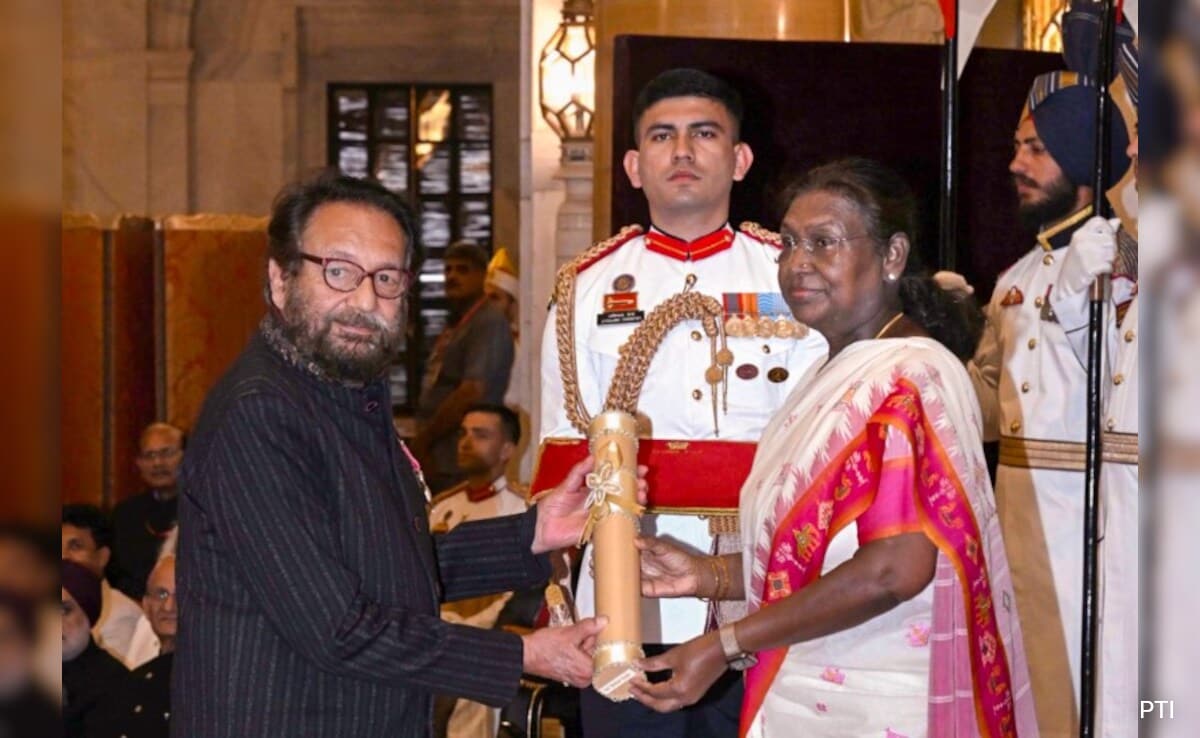 President Presents Padma Awards. Shekhar Kapur, S Ajith, R Ashwin Among Awardees