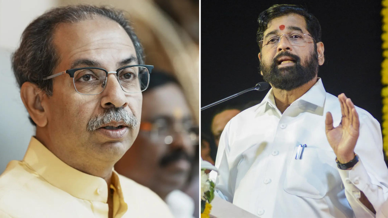 ‘Abandoned ideals of Balasaheb’: Shinde slams Uddhav on Waqf Bill