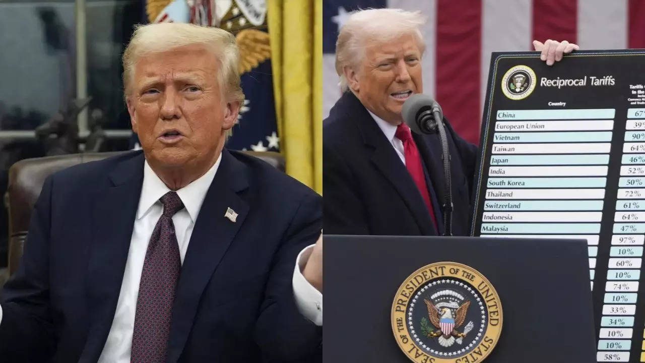 Trump’s tariff war triggers $5tn wipeout as US markets suffer worst week since 2020