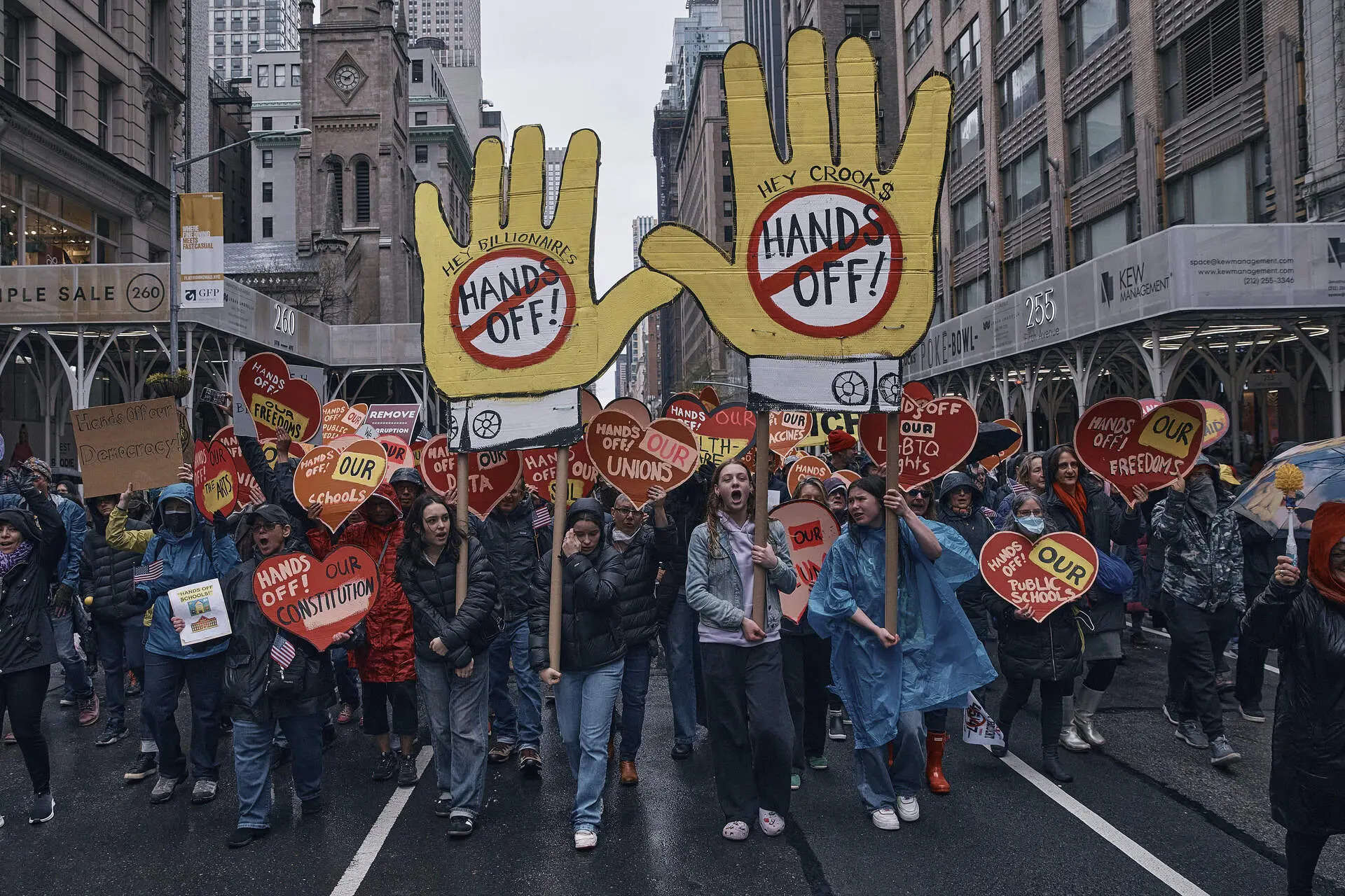Americans tell ‘Elon and Felon’ to take ‘hands off’ eggs, Canada and more