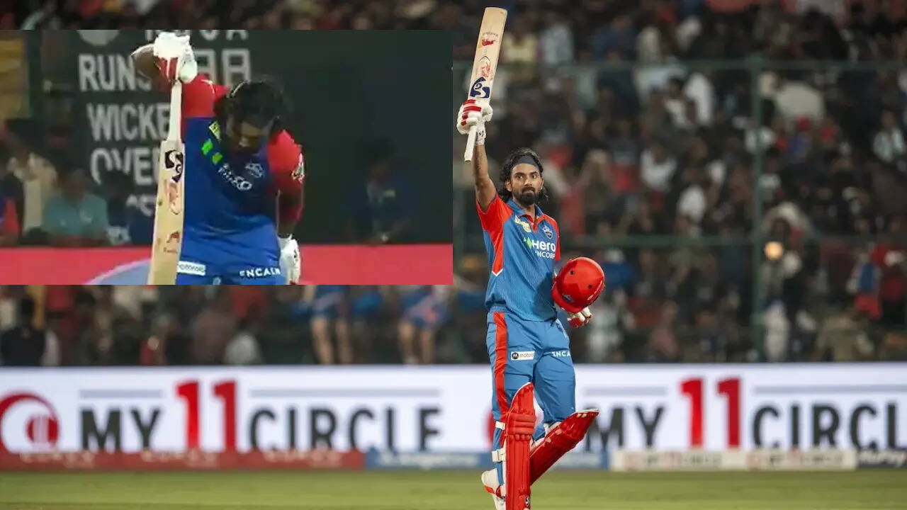 Here’s why KL Rahul did ‘mera ground hai’ celebration vs RCB