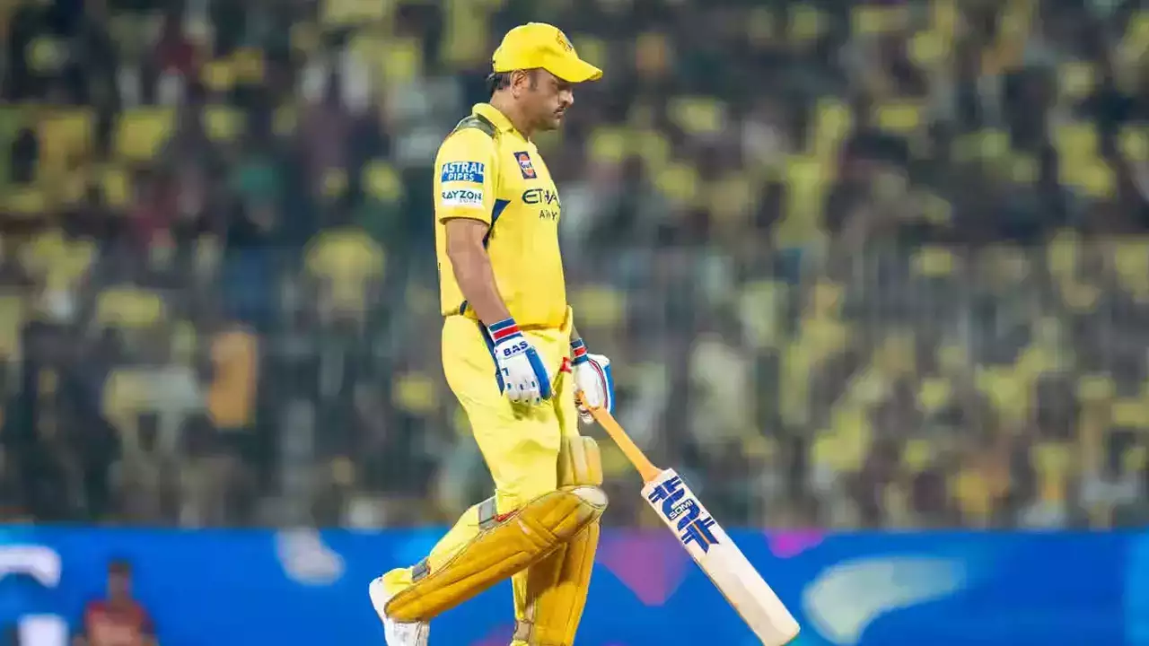Record low! MS Dhoni’s comeback marred by historic collapse