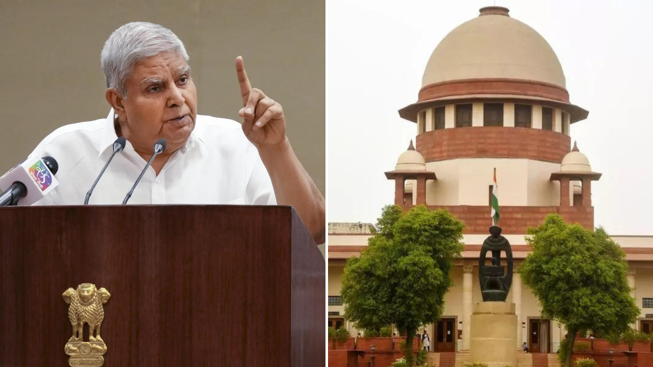 Supreme Court or ‘Super Parliament’? VP Dhankhar flags judiciary ‘overreach’