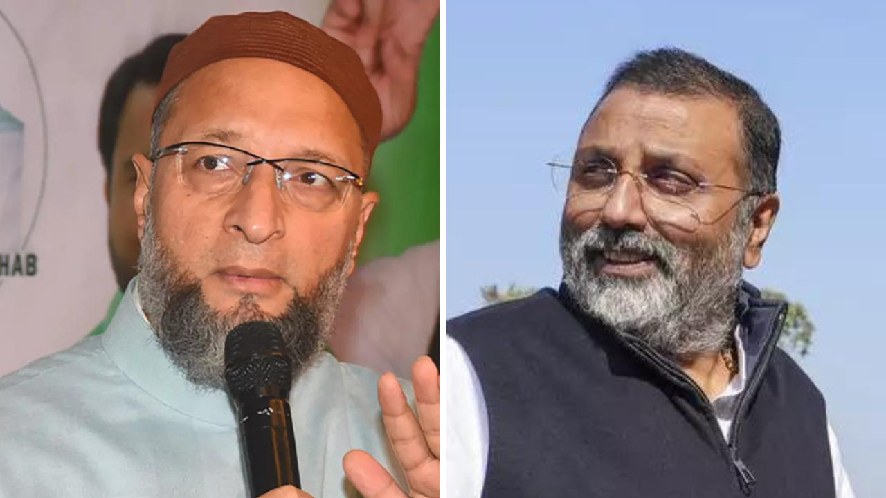 ‘You are tubelights’: Owaisi’s swipe after Nishikant Dubey’s remark on SC