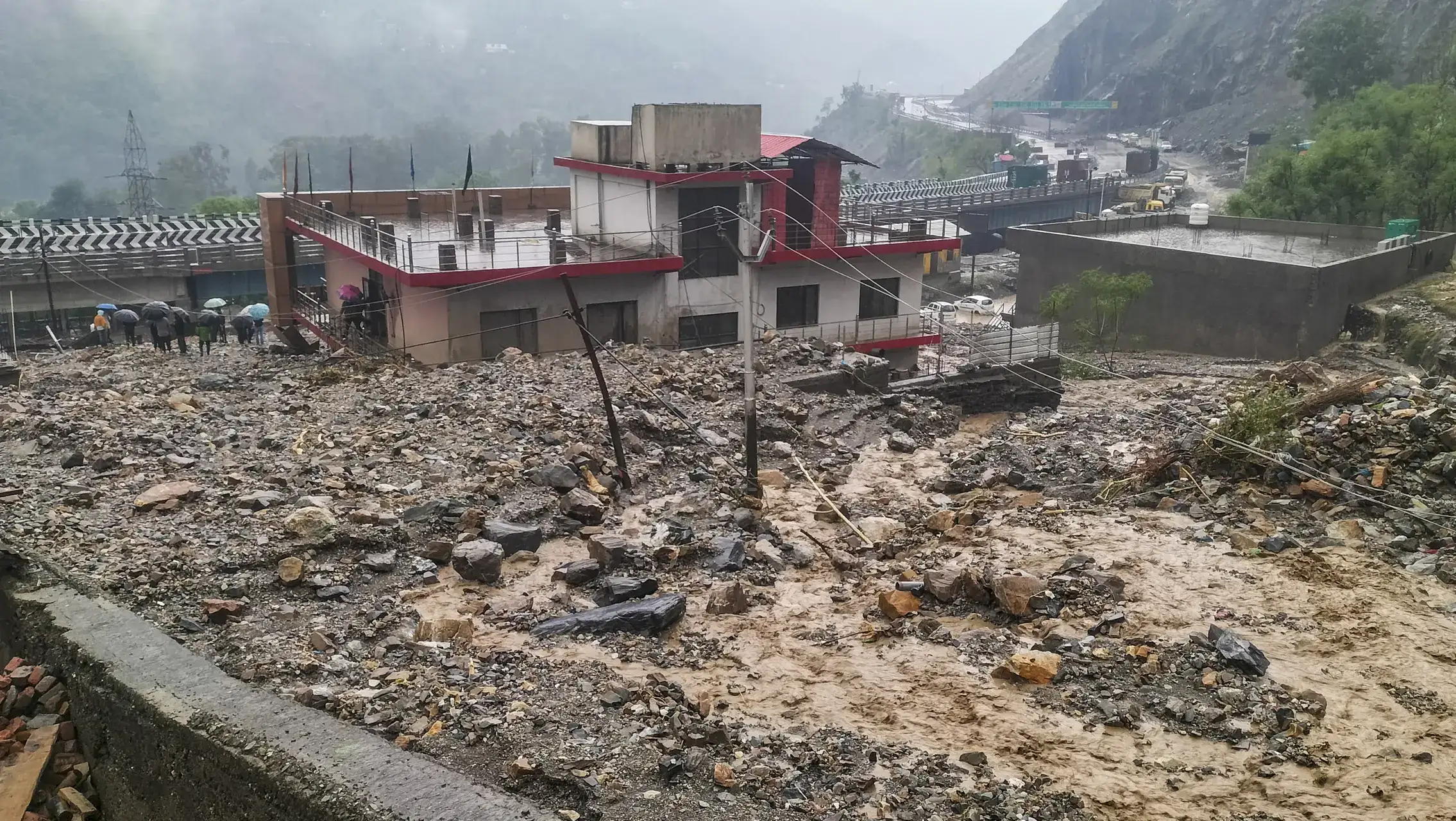 J&K cloud burst: 3 dead as heavy rain triggers flash flood, homes damaged