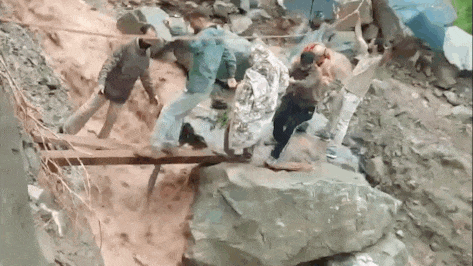 Houses damaged, highway blocked as flash flood hits J&K’s Ramban: Key points