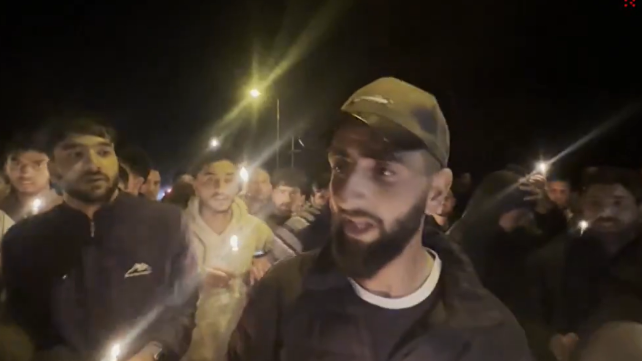 Watch: Srinagar holds candlelight march after Pahalgam terror attack on tourists