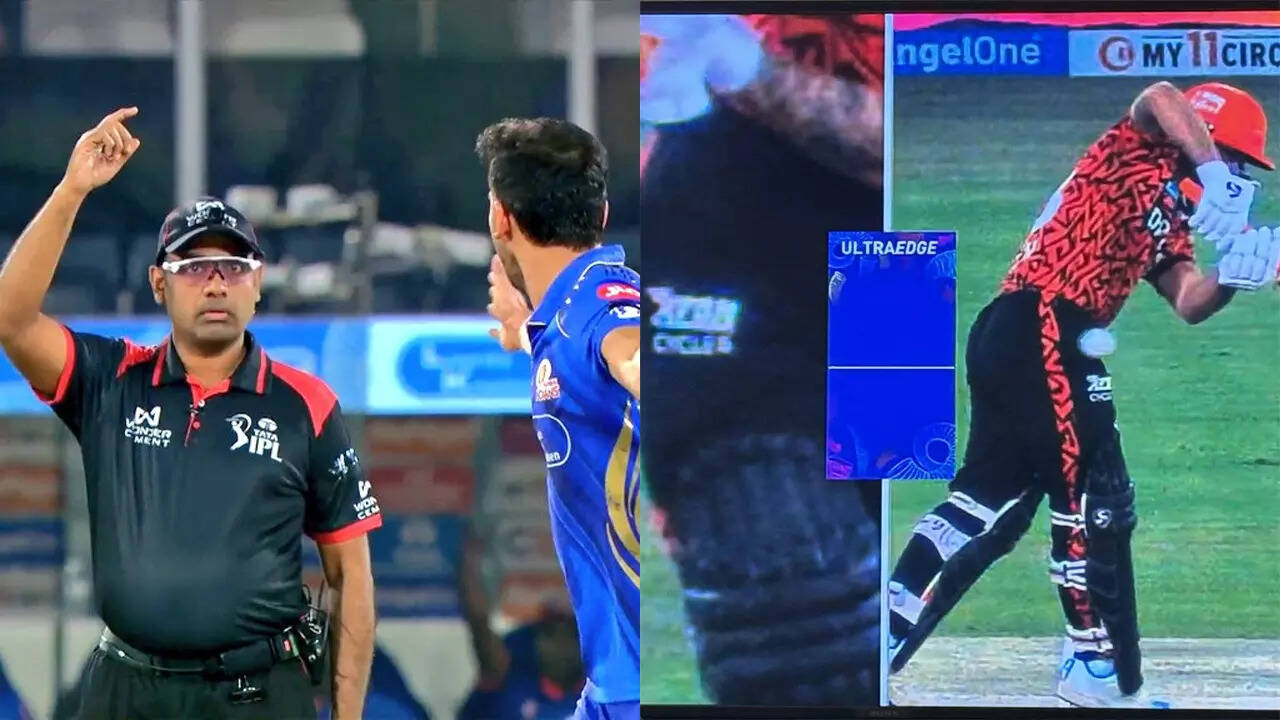 Wild 10 seconds in IPL! Umpire confused, Snickometer says NOT OUT