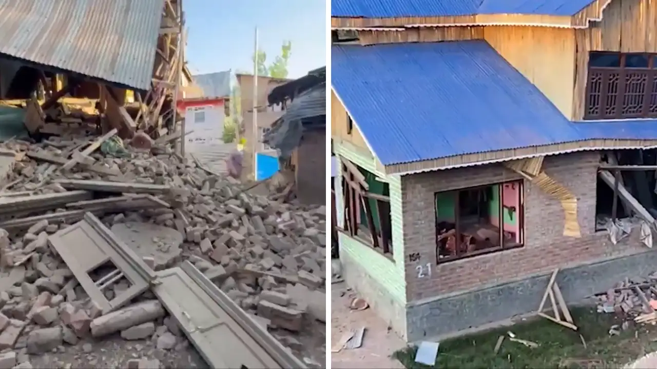 Video shows demolished homes of 5 terrorists days after Pahalgam terror attack
