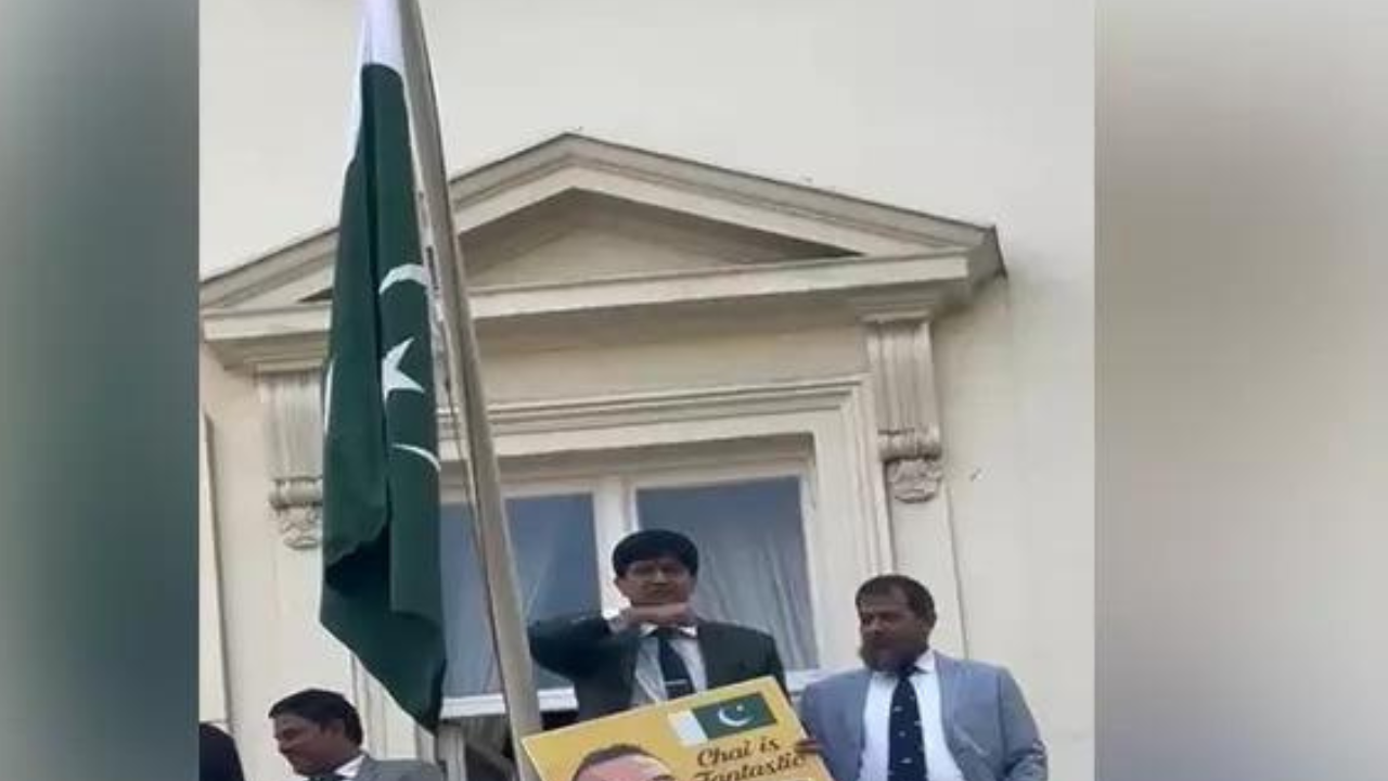 Pakistan diplomat’s throat-slitting gesture sparks London probe