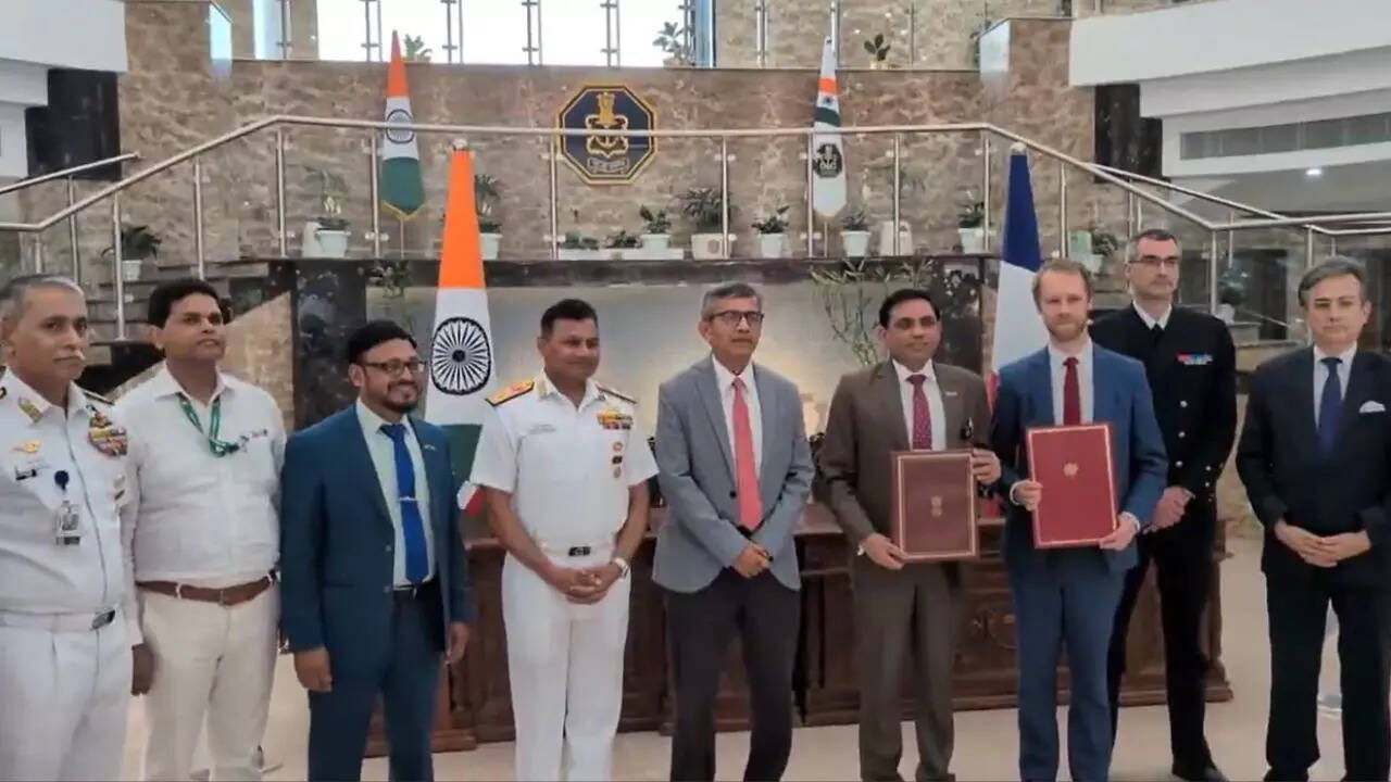 India, France sign Rs 63,000 crore mega deal to buy 26 Rafale Marine aircraft