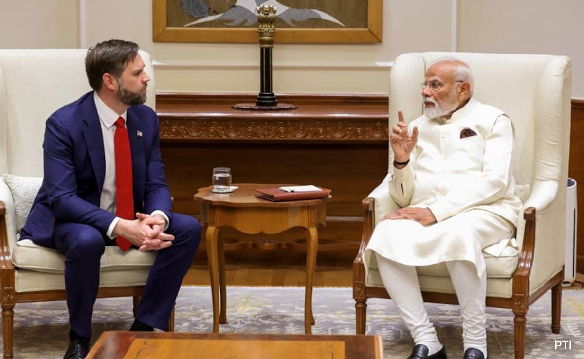 Live Updates: JD Vance, Family Meet PM Modi In Delhi