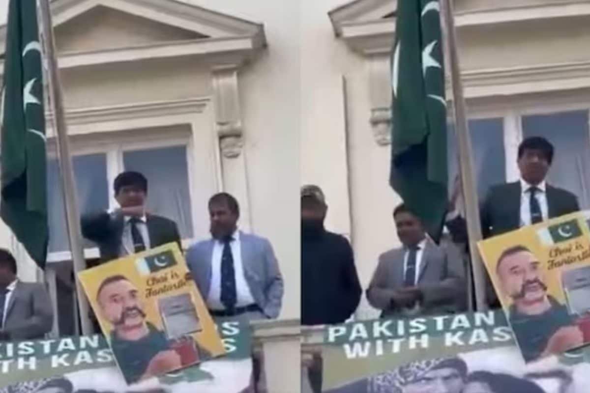 London Police Probe Pakistani Diplomat’s Throat-Slitting Gesture At Indian-Origin Protesters