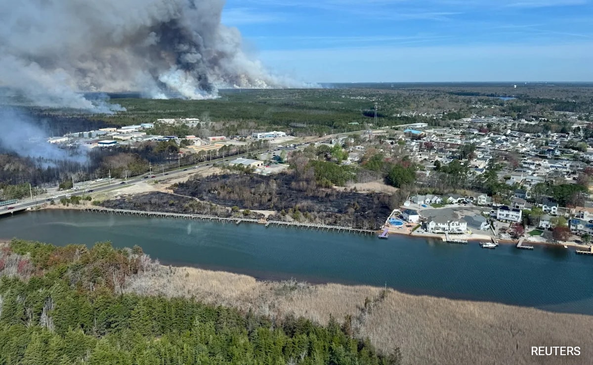 New Jersey Wildfire Burns 11,500 Acres, Could Be State’s Largest In 20 Years