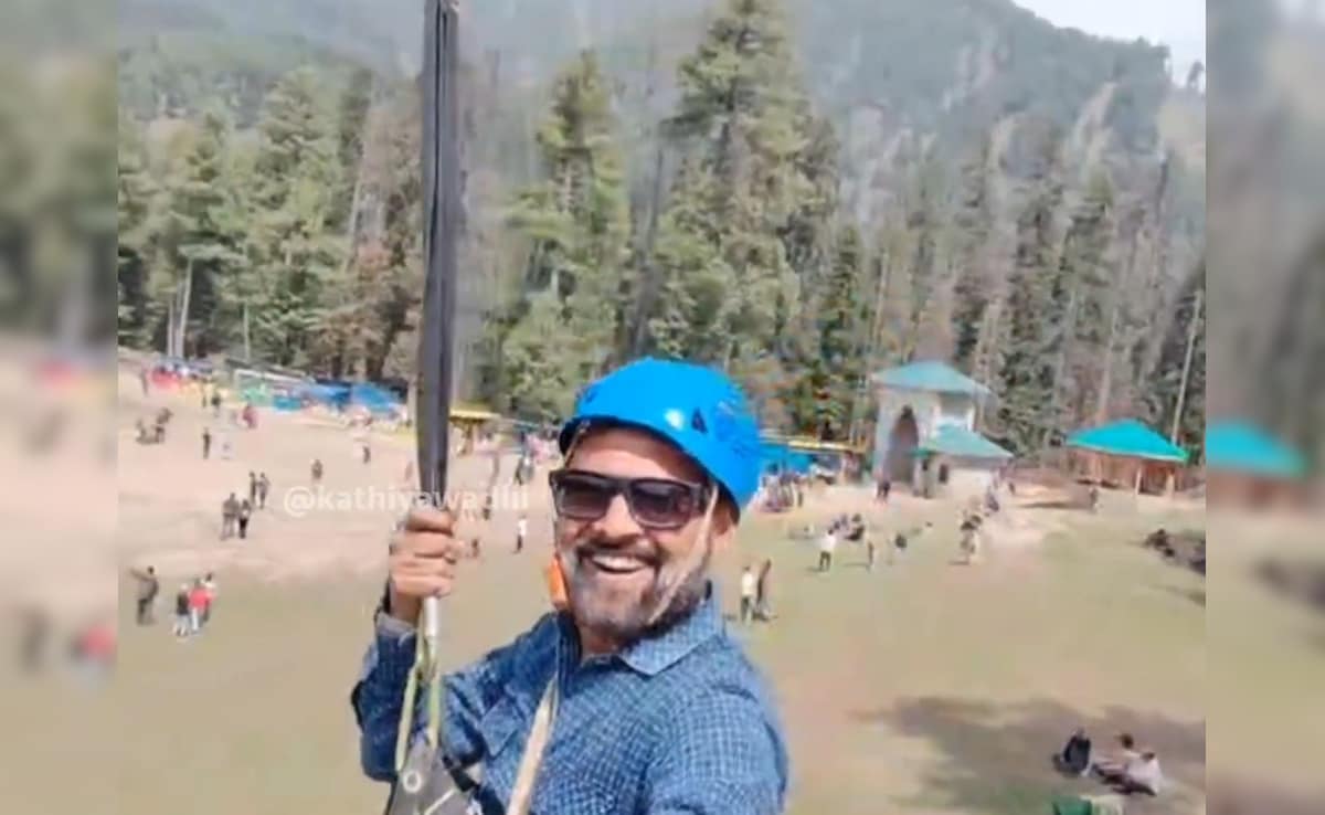 In Video, Unaware Tourist On Zipline Captures Pahalgam Terror Attack