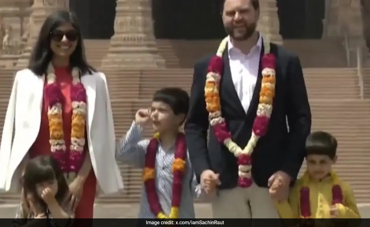 Live Updates: JD Vance Receives Royal Welcome At Jaipur’s Amer Fort