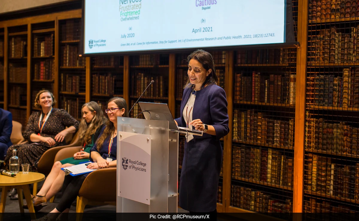 Indian-Origin Doctor Elected President Of UK’s Royal College Of Physicians