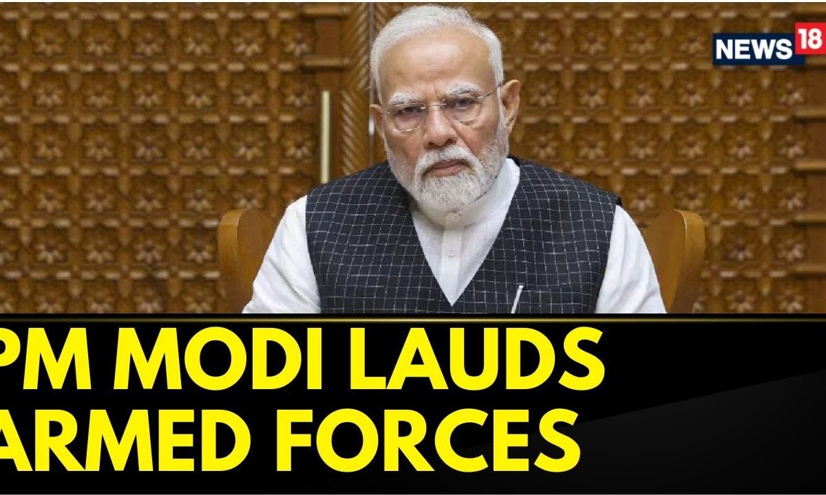 “You Have Made Every Indian Proud. You Have Created History” PM Modi Tells Armed Forces | News18
