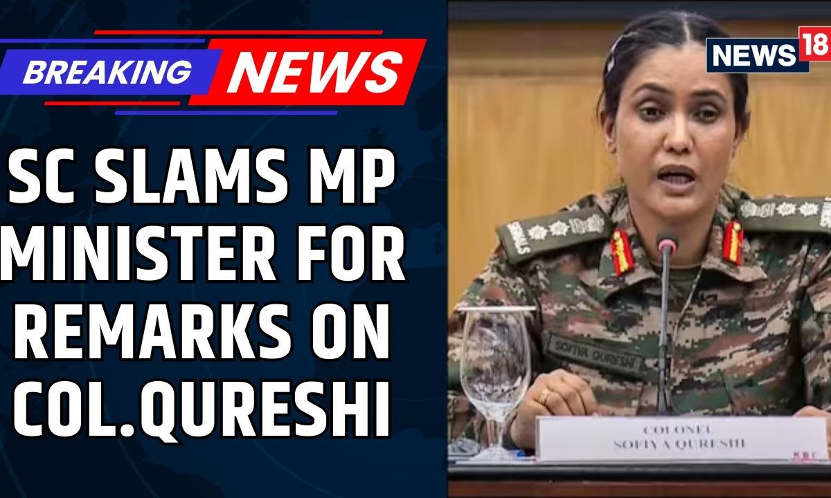 ‘Crocodile Tears’: SC Orders SIT Probe Into MP Minister Vijay Shah’s ‘Crass Remarks’ On Col Sofiya