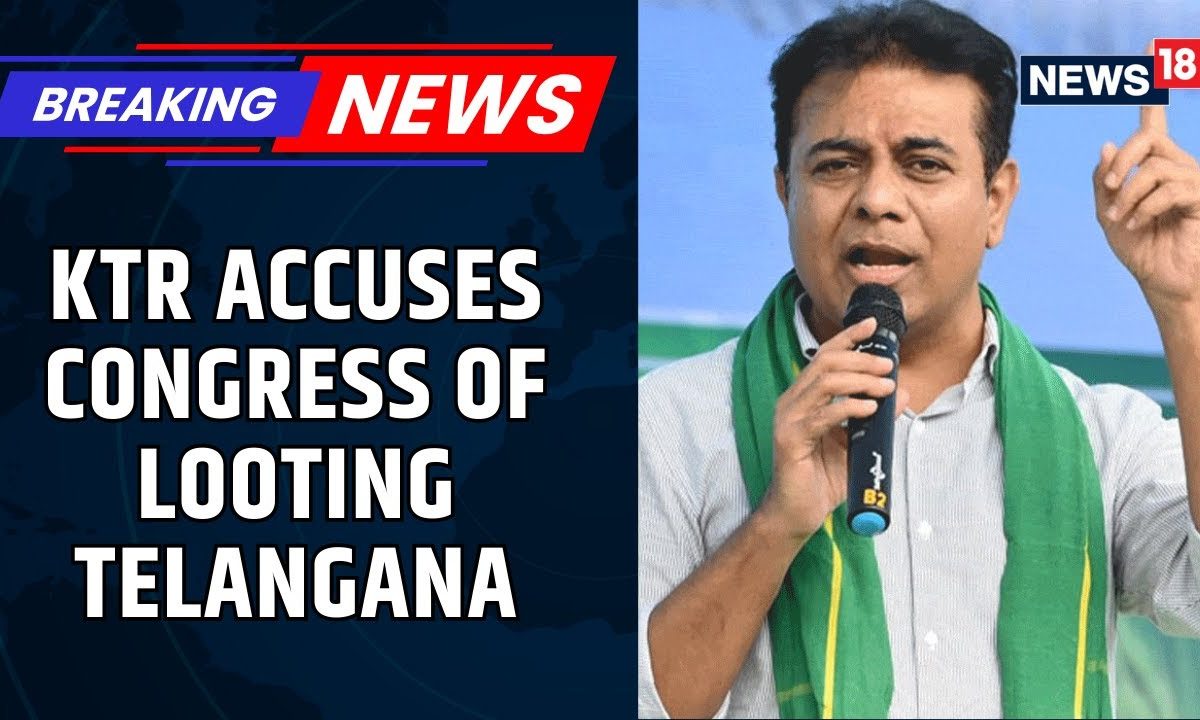 BRS Leader KTR Accuses Congress Of Making Telangana ‘ATM for Scamgress’ | National Herald Case
