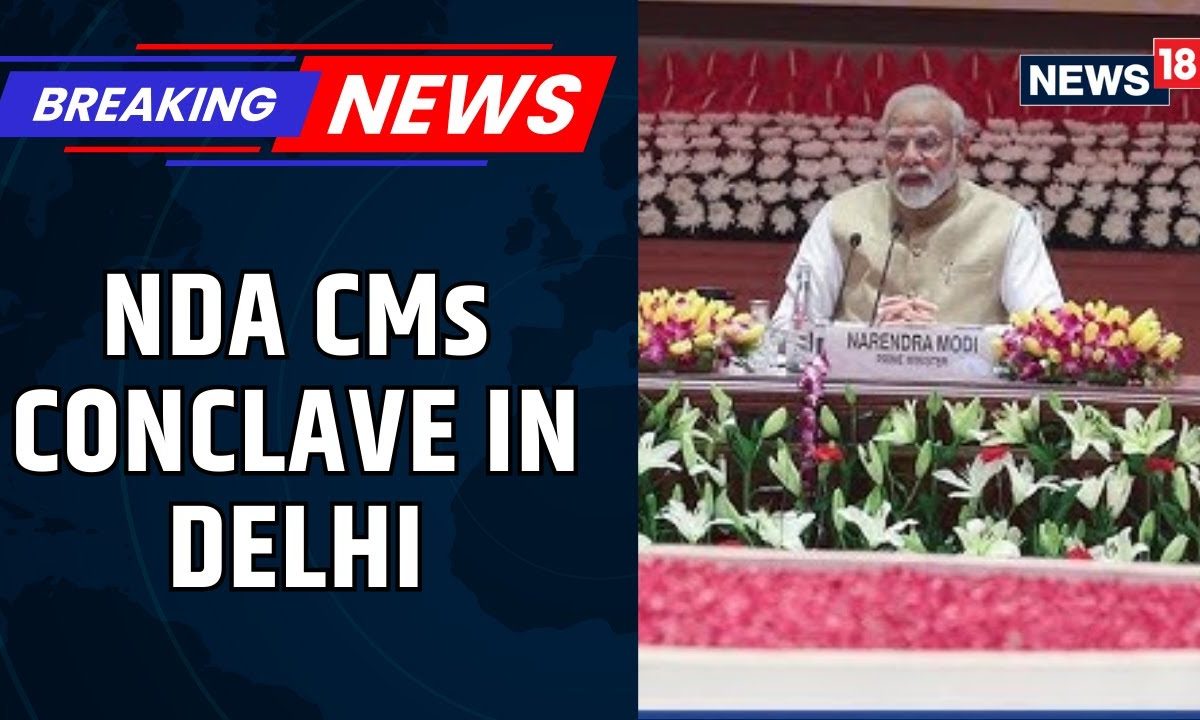 PM Modi To Chair NDA CMs Meet Today; National Security, Caste Census On Agenda | News18