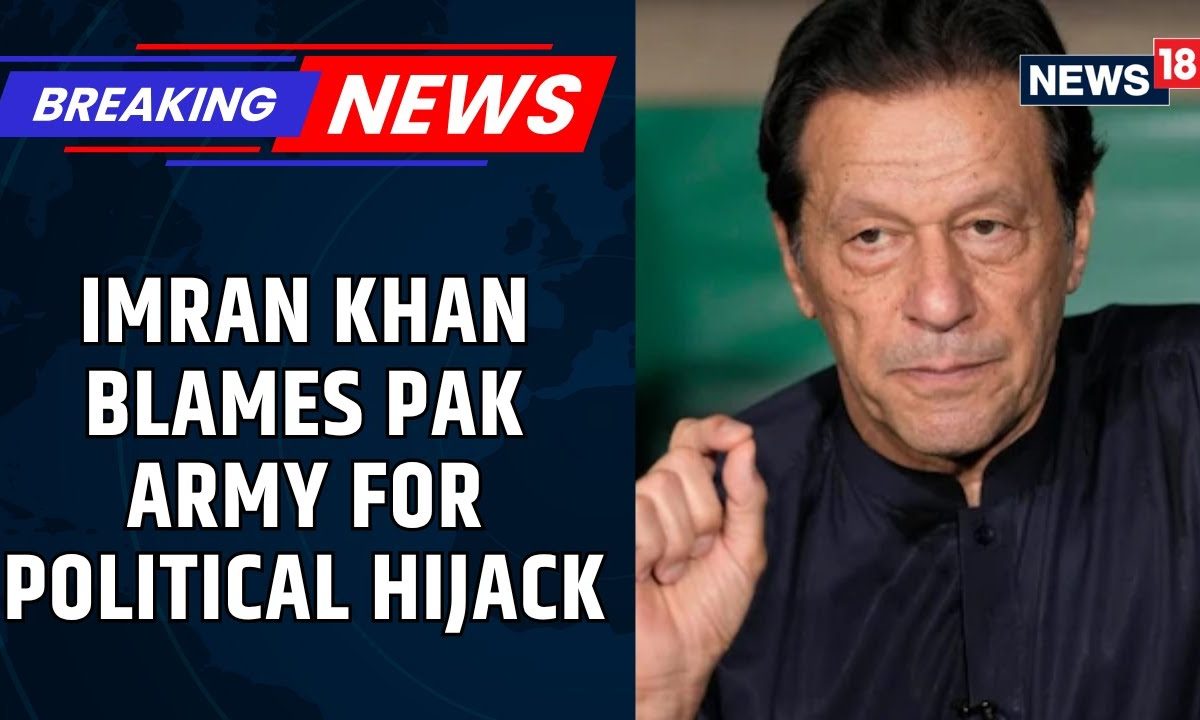 ‘Will Stay In Jail For Life, Won’t Compromise’: Imran Khan Blames Army For Hijacking Pak’s Democracy