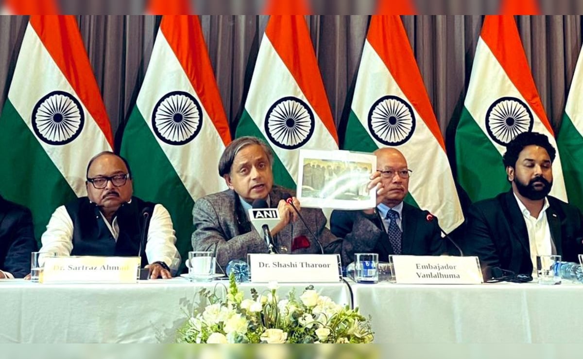 “Disappointed”: Shashi Tharoor As Colombia Condemns Deaths In Pak After Op Sindoor