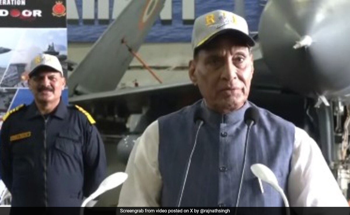 “Pak Would Have Been Split In 4 Parts If…”: Rajnath Singh On Navy Strength