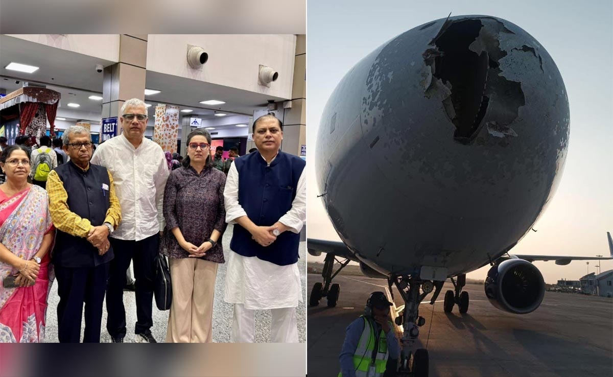 ‘Near-Death Experience’: Trinamool MPs’ Team On IndiGo Plane Caught In Storm