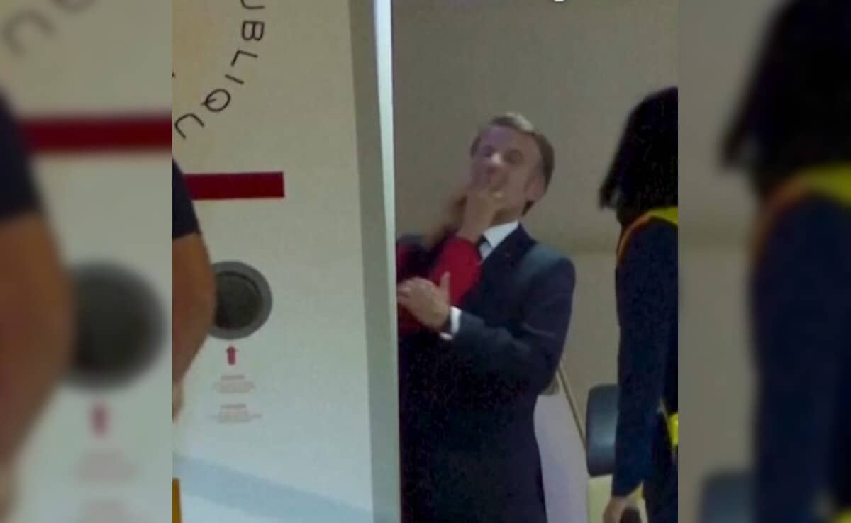 ‘Just Joking’: Macron Denies Dispute With Wife After Viral Aircraft Video