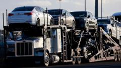 Tariffs on car parts entering the US come into force